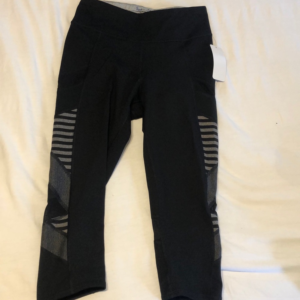 Splendid Black Crop Legging